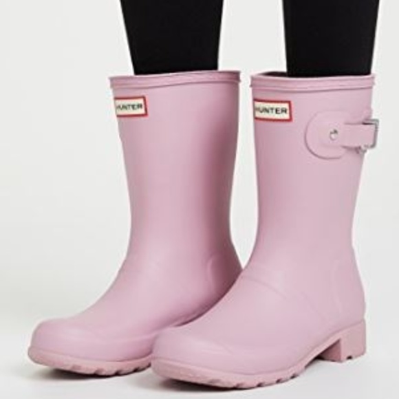 Hunter Shoes - Hunter Original Short Rain boot - Bubblegum pink